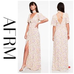 🔥🆕️AFRM Tuscany Exaggerated Sleeve Dress